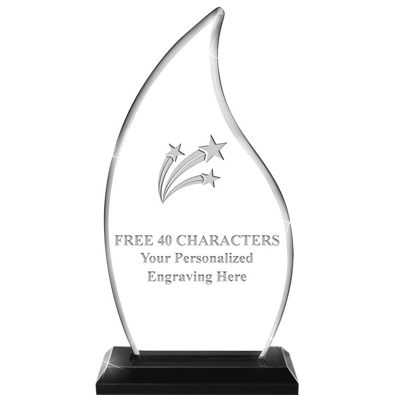 4.5"x8" FLAME SKYLINE/BASE