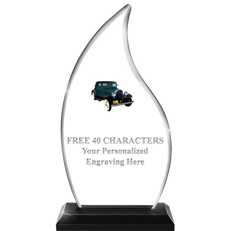 4.5"x8" FLAME SKYLINE/BASE