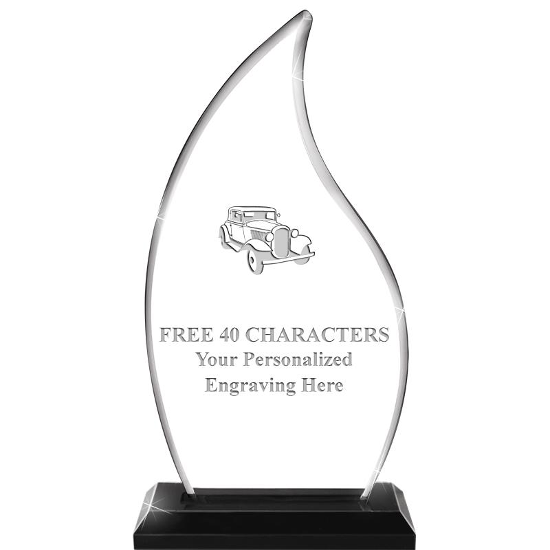 4.5"x8" FLAME SKYLINE/BASE