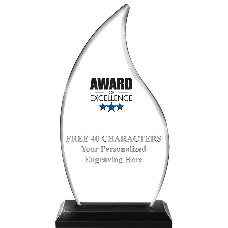 4.5"x8" FLAME SKYLINE/BASE