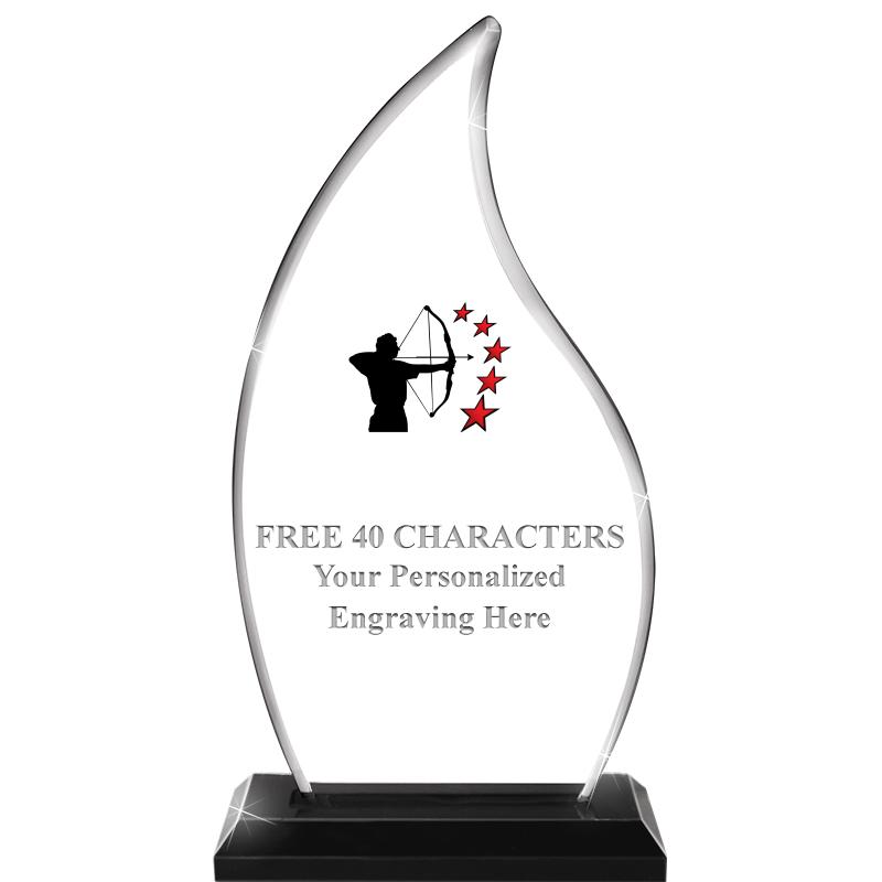 4.5"x8" FLAME SKYLINE/BASE