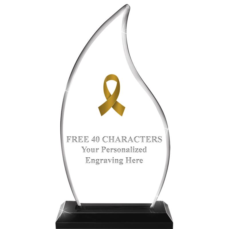 4.5"x8" FLAME SKYLINE/BASE