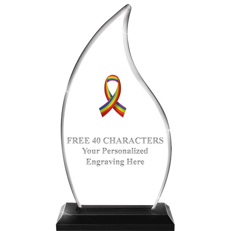 4.5"x8" FLAME SKYLINE/BASE