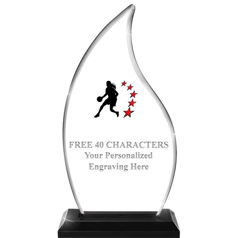 4.5"x8" FLAME SKYLINE/BASE