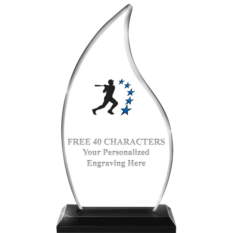 4.5"x8" FLAME SKYLINE/BASE