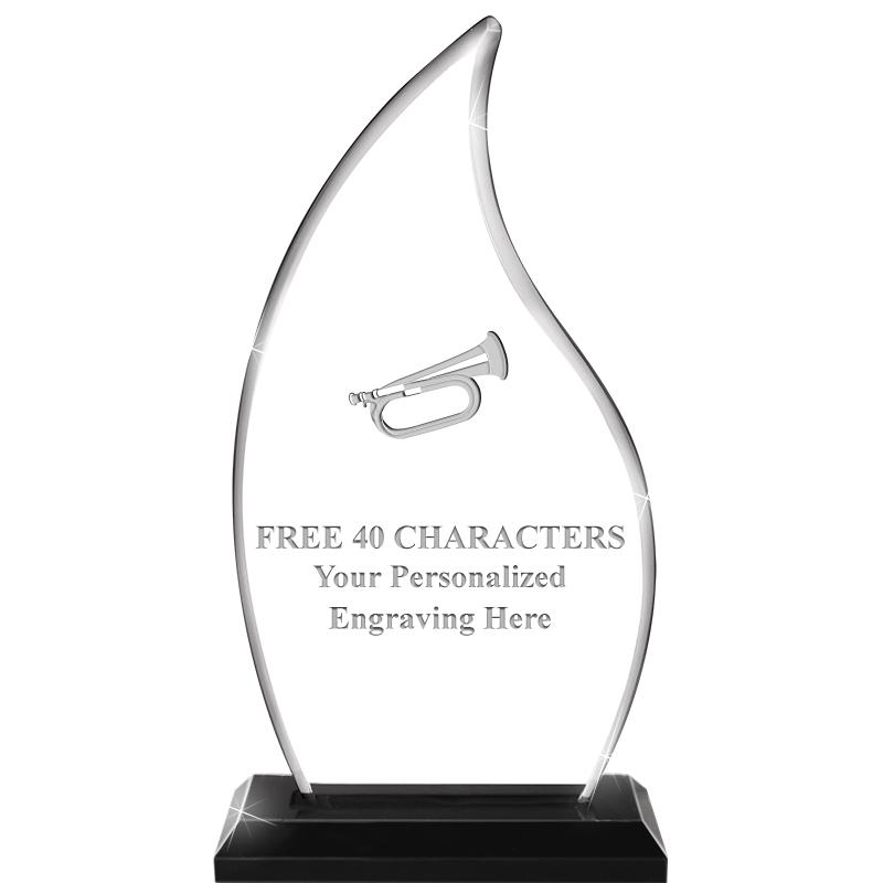 4.5"x8" FLAME SKYLINE/BASE