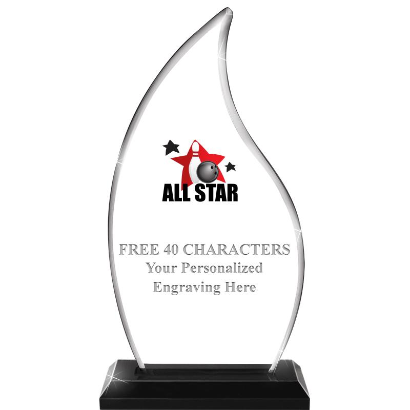 4.5"x8" FLAME SKYLINE/BASE