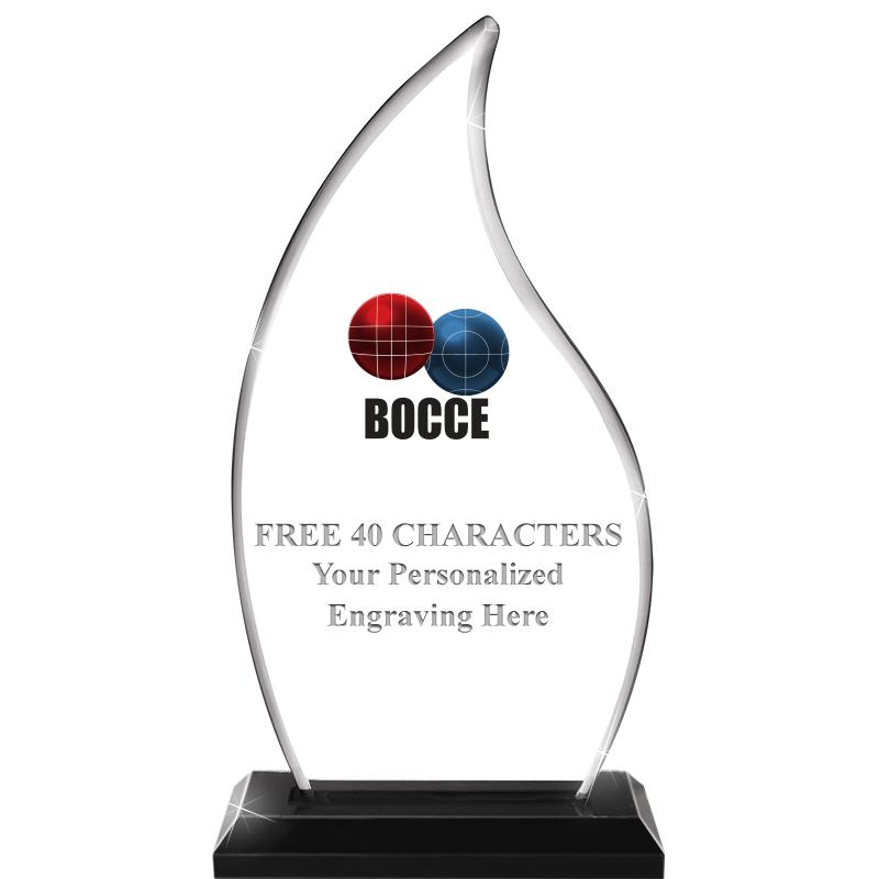 4.5"x8" FLAME SKYLINE/BASE