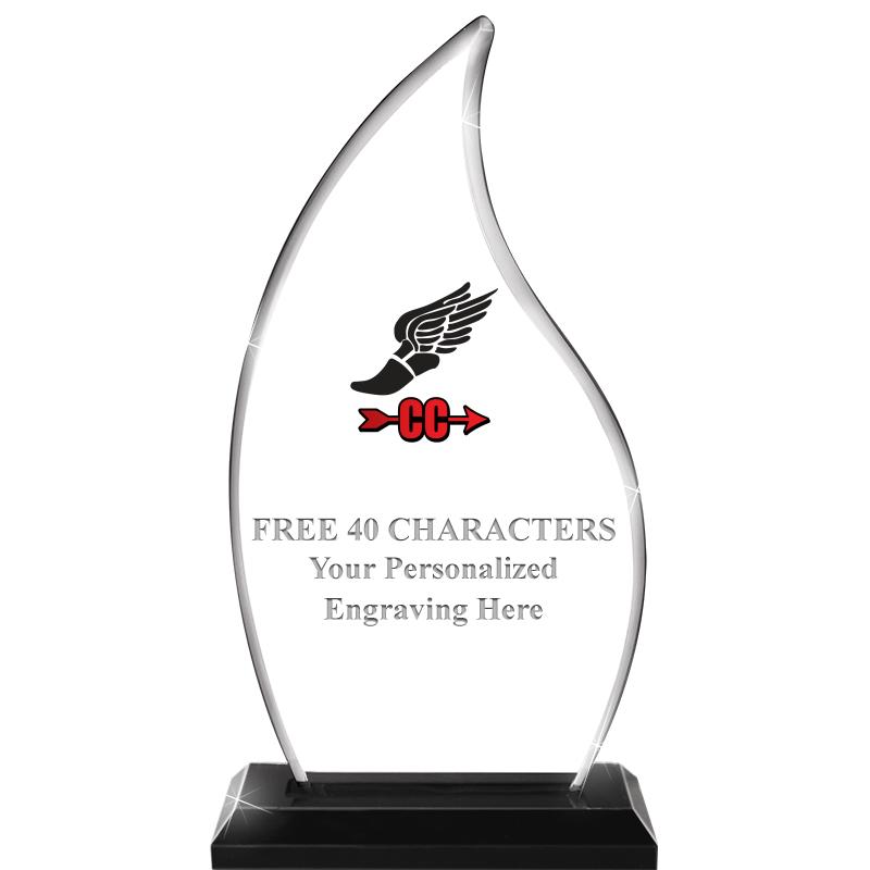 4.5"x8" FLAME SKYLINE/BASE