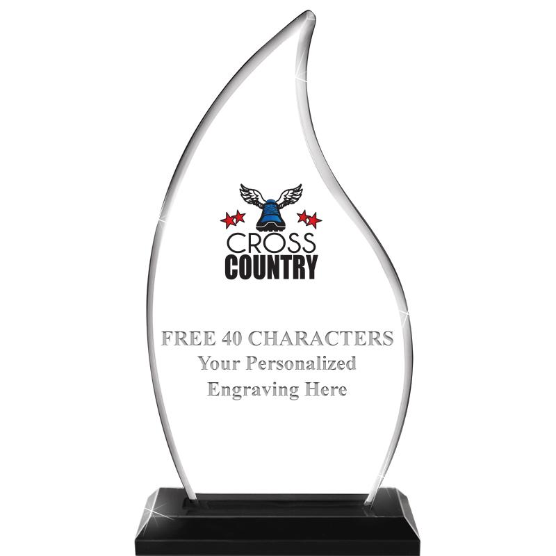 4.5"x8" FLAME SKYLINE/BASE