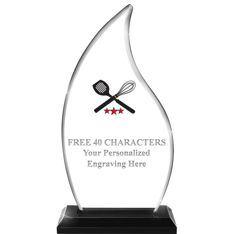 4.5"x8" FLAME SKYLINE/BASE