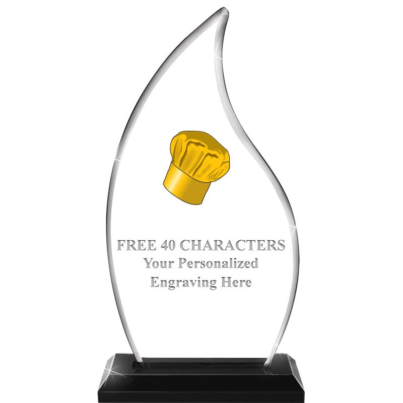 4.5"x8" FLAME SKYLINE/BASE