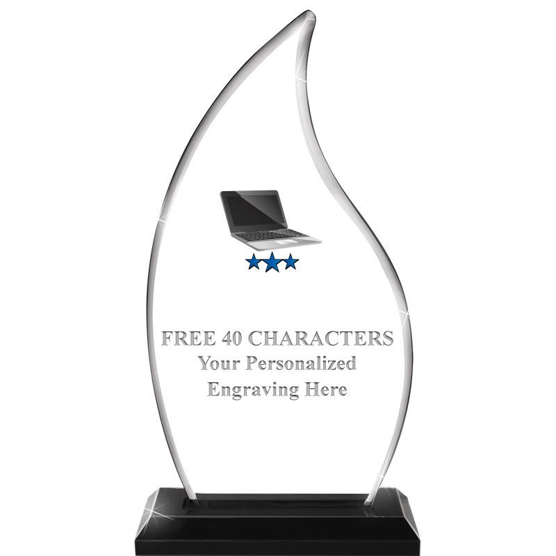 4.5"x8" FLAME SKYLINE/BASE