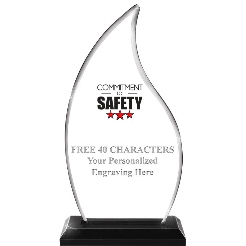 4.5"x8" FLAME SKYLINE/BASE