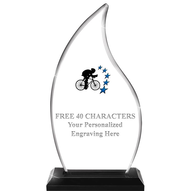 4.5"x8" FLAME SKYLINE/BASE