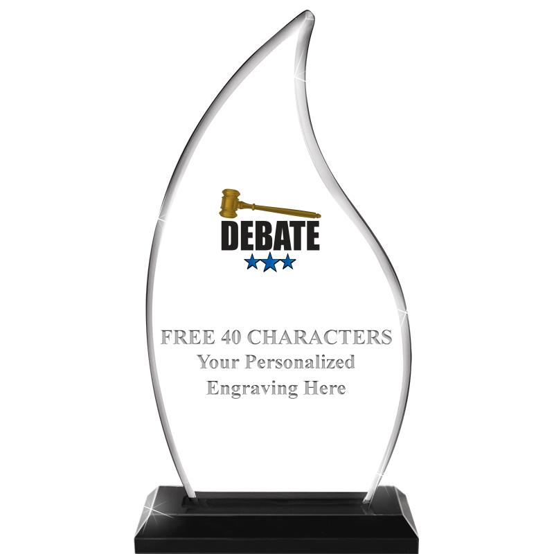 4.5"x8" FLAME SKYLINE/BASE