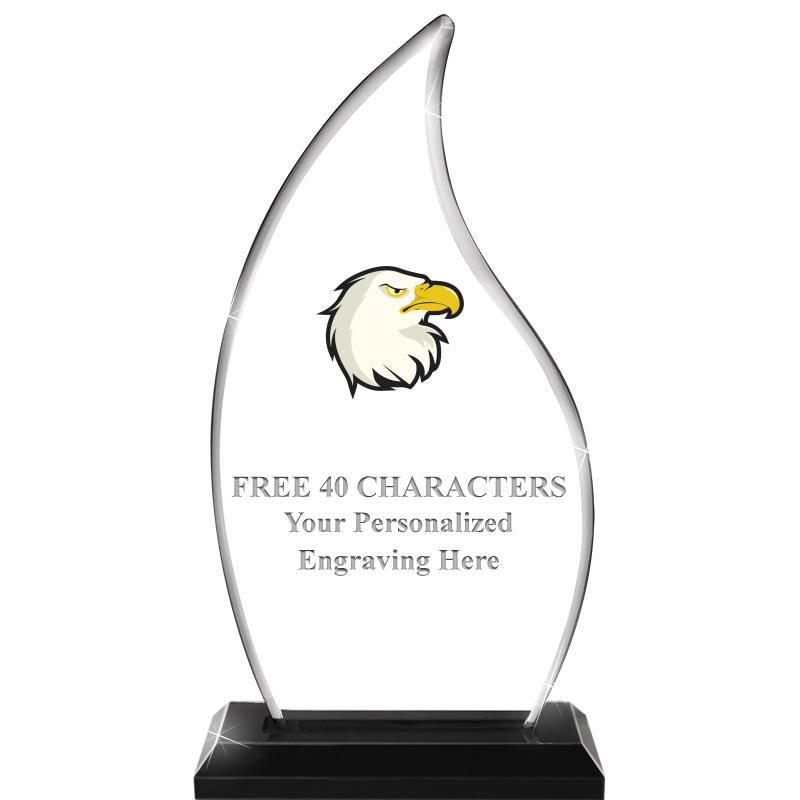 4.5"x8" FLAME SKYLINE/BASE