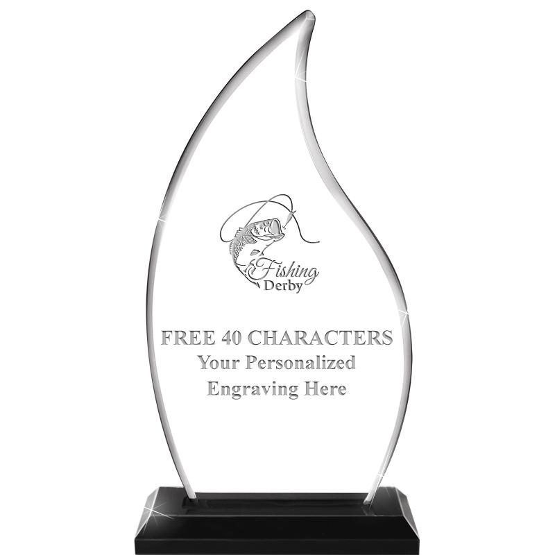 4.5"x8" FLAME SKYLINE/BASE