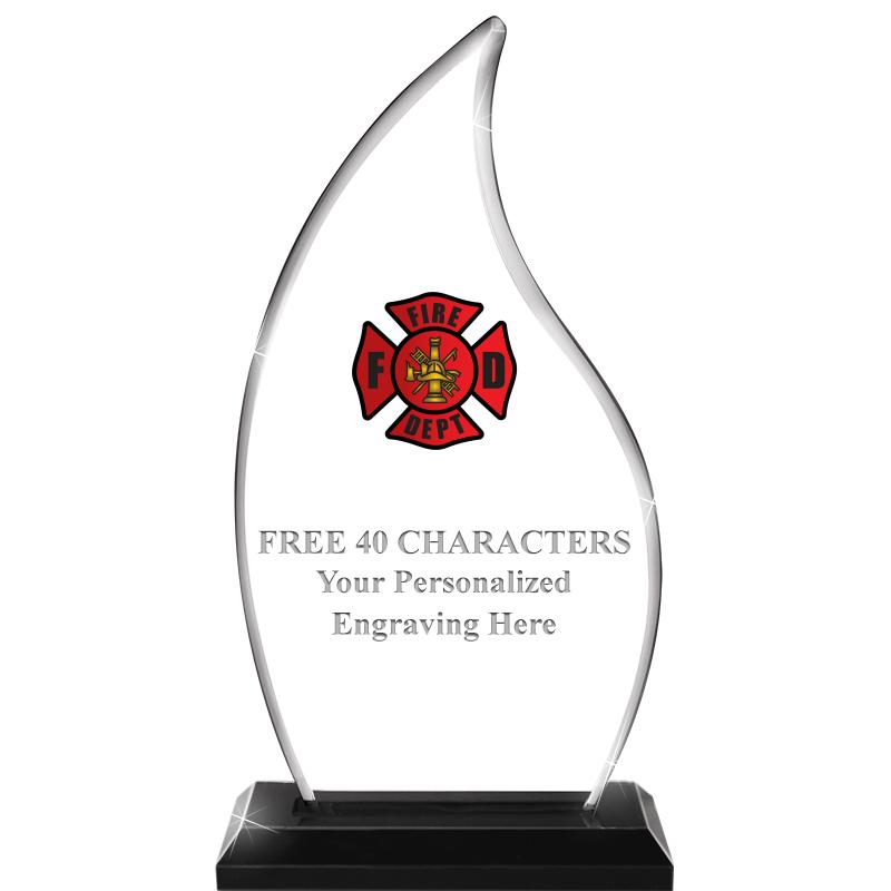 4.5"x8" FLAME SKYLINE/BASE