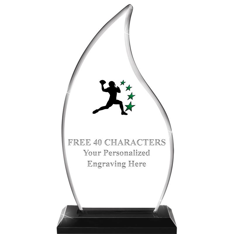 4.5"x8" FLAME SKYLINE/BASE