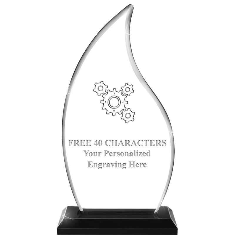 4.5"x8" FLAME SKYLINE/BASE