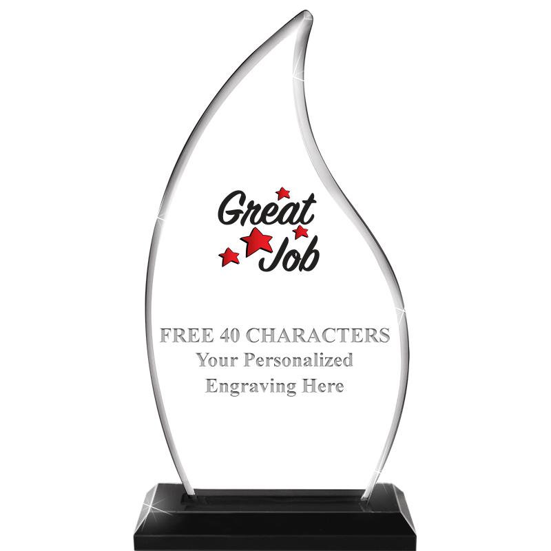 4.5"x8" FLAME SKYLINE/BASE