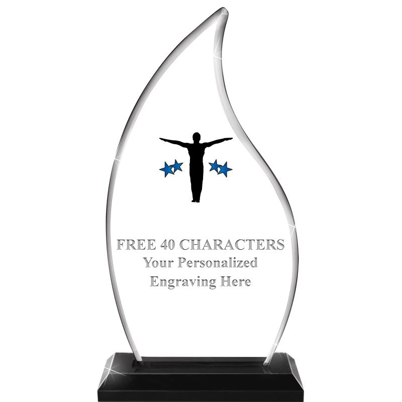 4.5"x8" FLAME SKYLINE/BASE