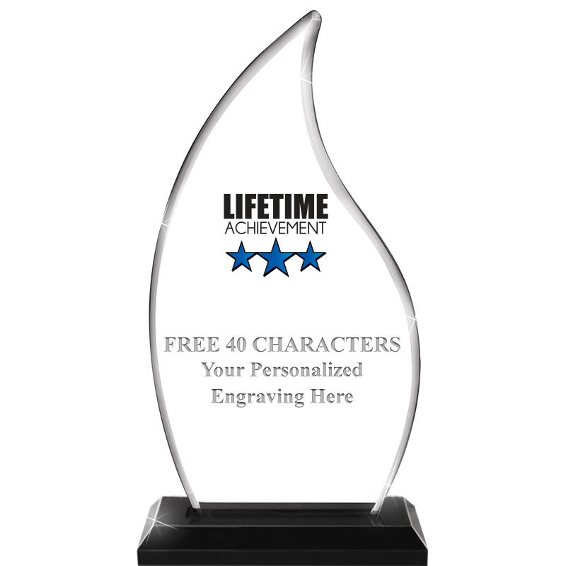 4.5"x8" FLAME SKYLINE/BASE