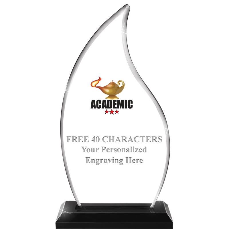 4.5"x8" FLAME SKYLINE/BASE