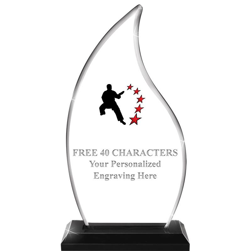 4.5"x8" FLAME SKYLINE/BASE