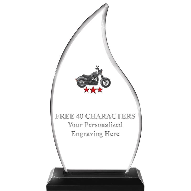 4.5"x8" FLAME SKYLINE/BASE