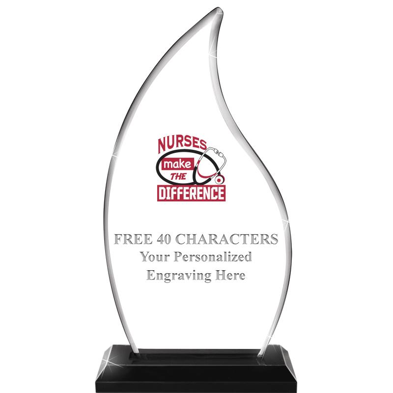 4.5"x8" FLAME SKYLINE/BASE