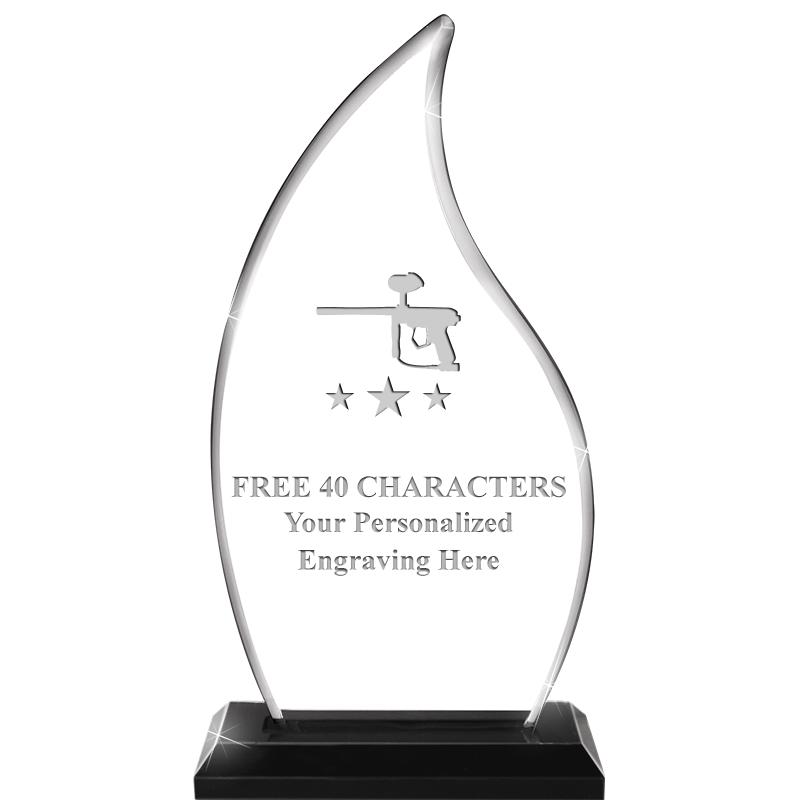 4.5"x8" FLAME SKYLINE/BASE