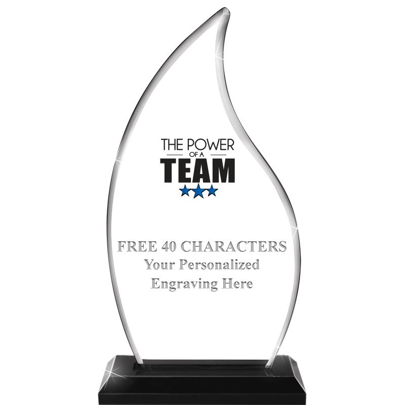 4.5"x8" FLAME SKYLINE/BASE