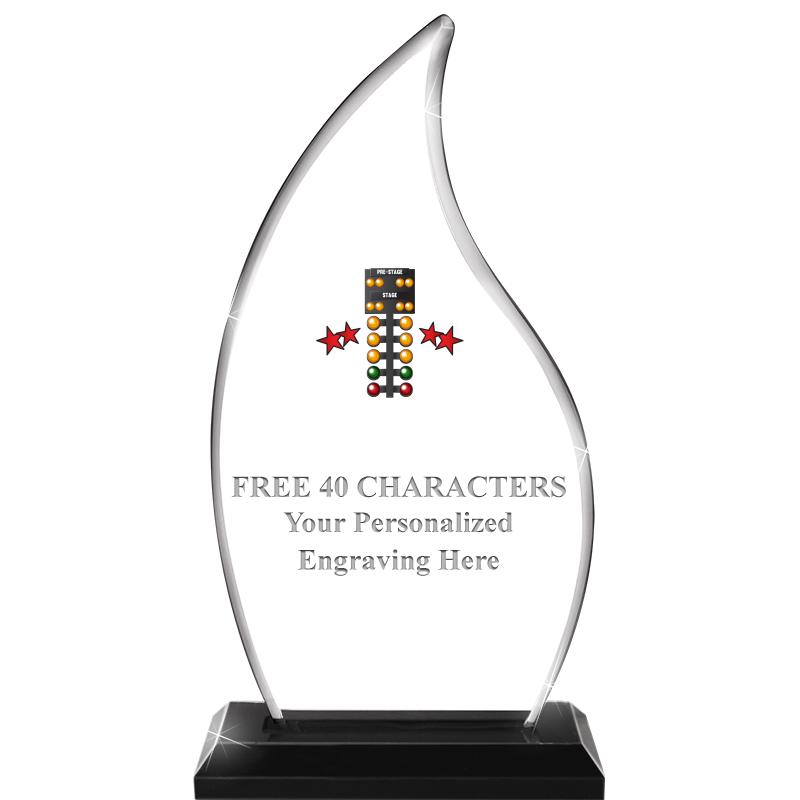 4.5"x8" FLAME SKYLINE/BASE