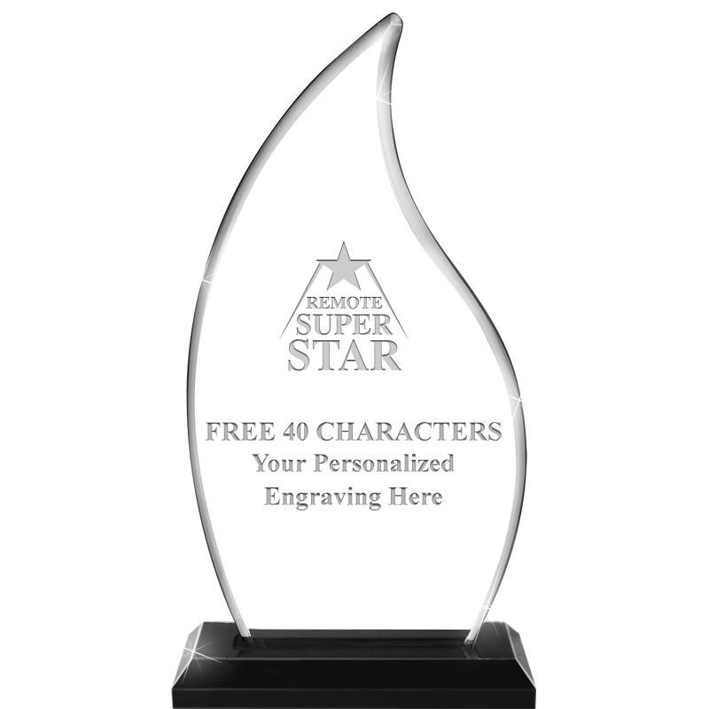 4.5"x8" FLAME SKYLINE/BASE