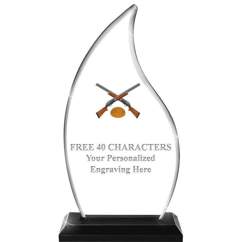 4.5"x8" FLAME SKYLINE/BASE