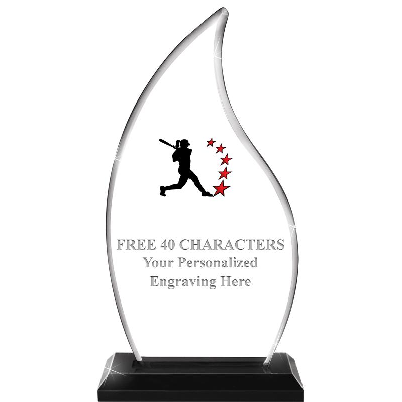 4.5"x8" FLAME SKYLINE/BASE