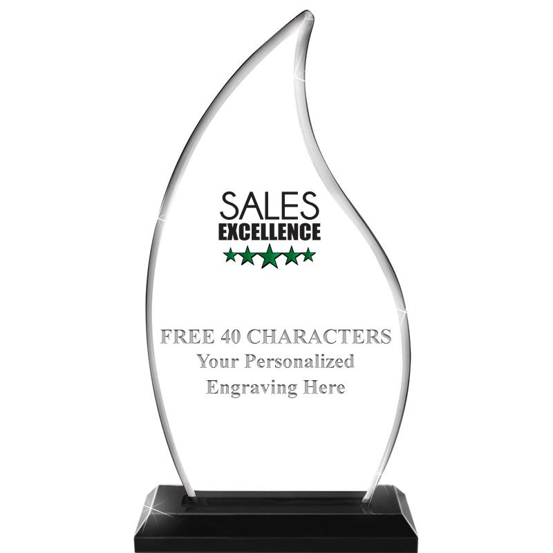 4.5"x8" FLAME SKYLINE/BASE