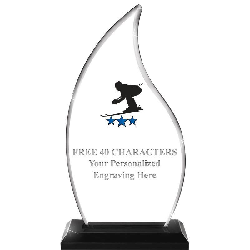 4.5"x8" FLAME SKYLINE/BASE