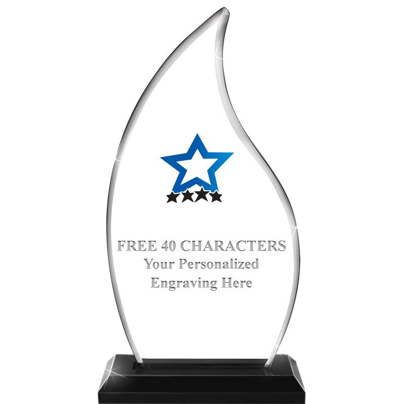 4.5"x8" FLAME SKYLINE/BASE