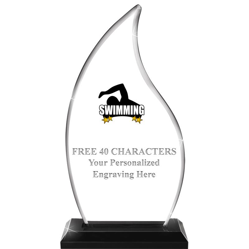 4.5"x8" FLAME SKYLINE/BASE