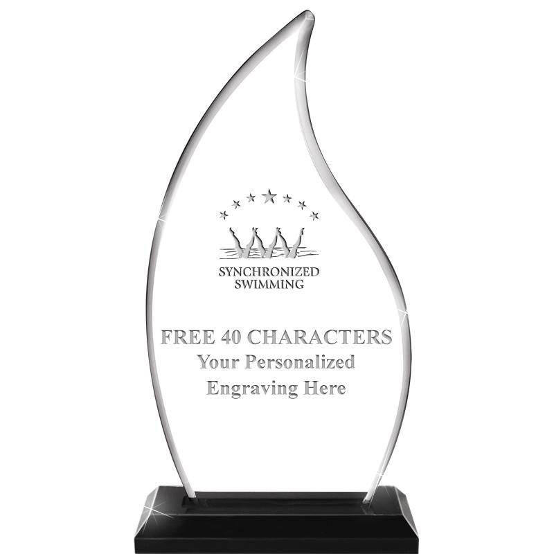 4.5"x8" FLAME SKYLINE/BASE