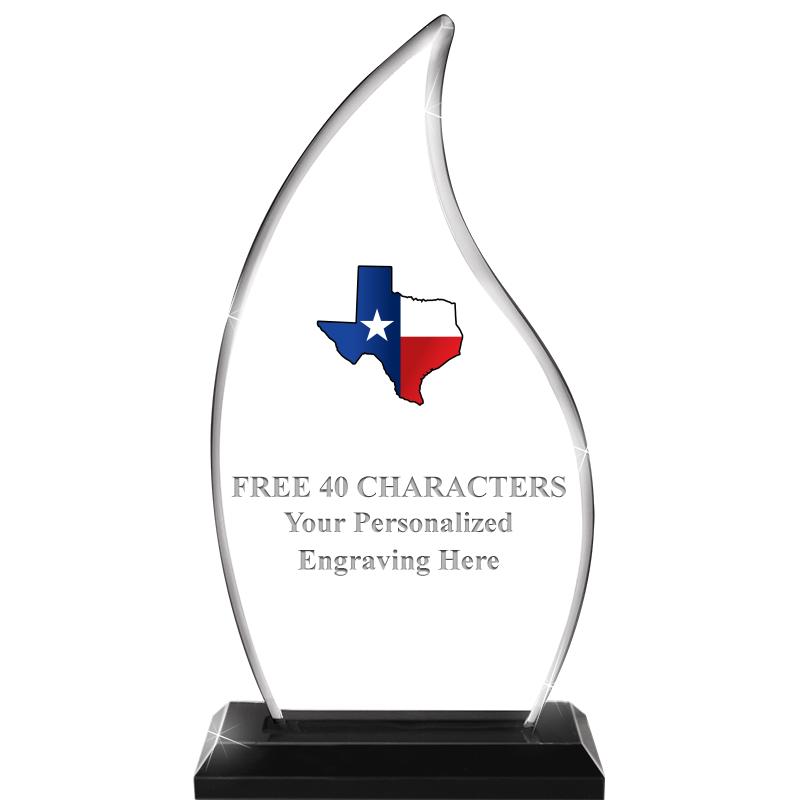 4.5"x8" FLAME SKYLINE/BASE