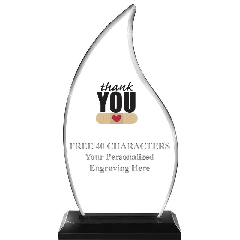 4.5"x8" FLAME SKYLINE/BASE