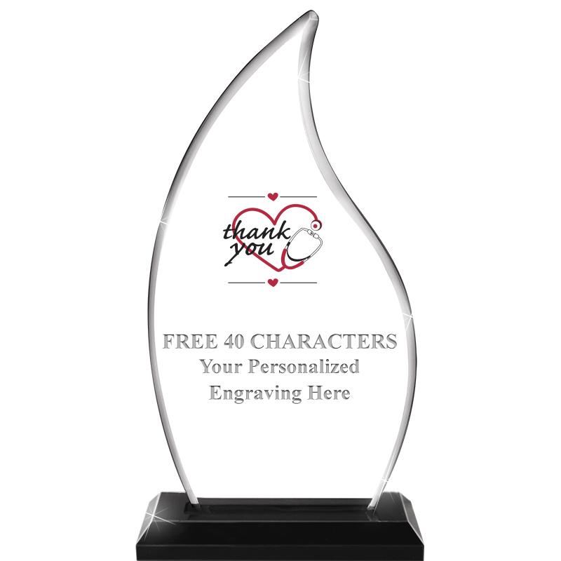 4.5"x8" FLAME SKYLINE/BASE