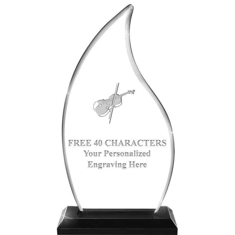 4.5"x8" FLAME SKYLINE/BASE