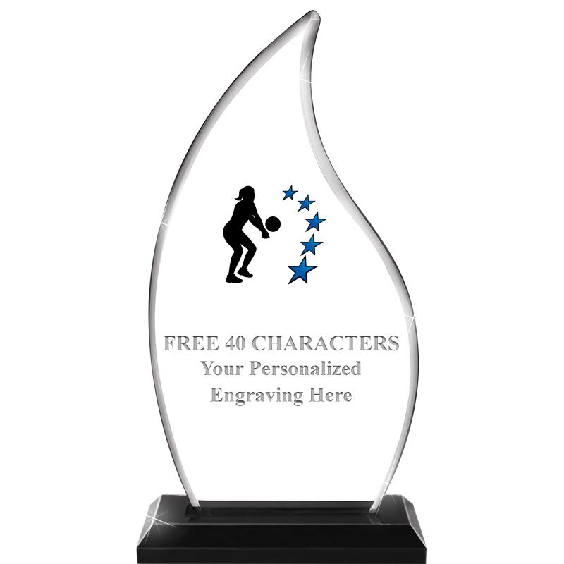 4.5"x8" FLAME SKYLINE/BASE