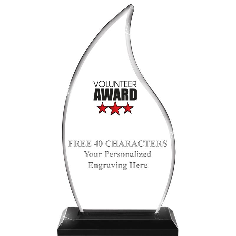 4.5"x8" FLAME SKYLINE/BASE