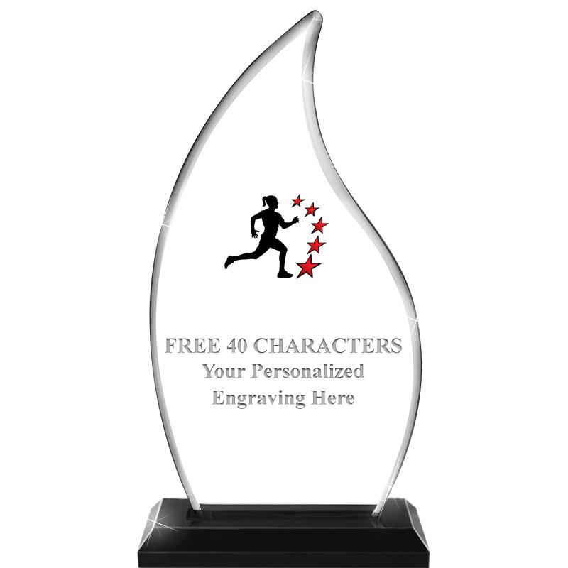 4.5"x8" FLAME SKYLINE/BASE